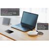 imageYAMAHA YVC200 Portable USB ampamp Bluetooth Speakerphone Hold Meetings Anywhere Noise Reducing Conference Phone with 10Hour Rechargeable Battery LifeWhite