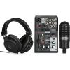 imageYamaha AG06MK2 Black 6Channel Live Streaming Loopback MixerUSB Interface with Steinberg Software SuiteBlack