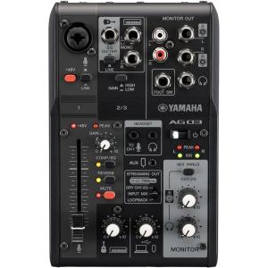 imageYamaha AG06MK2 Black 6Channel Live Streaming Loopback MixerUSB Interface with Steinberg Software SuiteBlack