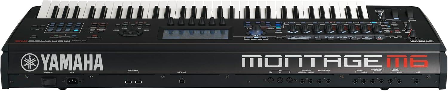 imageYamaha 88Key Flagship Music Synthesizer with GEX Action with Polyphonic Aftertouch for New Sound Exploration and Expressive Control Montage M8XM6