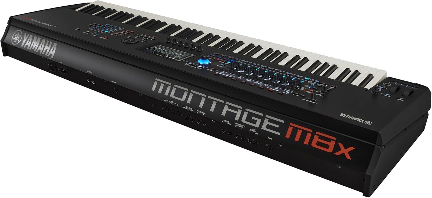 imageYamaha 88Key Flagship Music Synthesizer with GEX Action with Polyphonic Aftertouch for New Sound Exploration and Expressive Control Montage M8XM8X