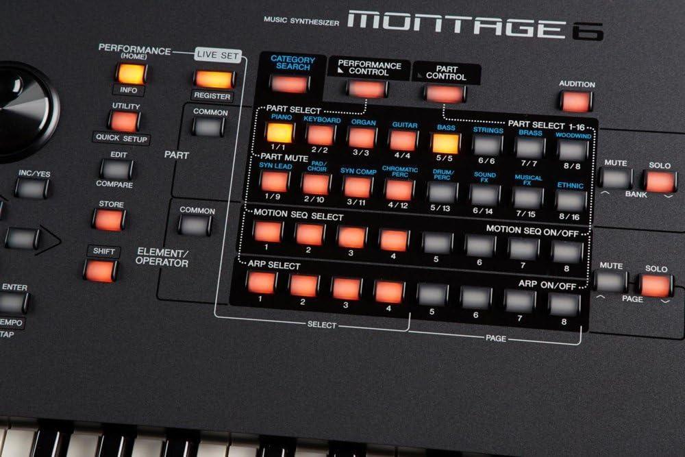 imageYamaha Montage8 88key Synthesizer Workstation BlackBlack