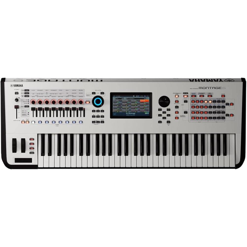 imageYamaha Montage8 88key Synthesizer Workstation BlackWhite