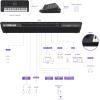 imageYAMAHA 61Key Arranger Keyboard Multiple Styles and Voices Assignable Live Control Knobs PSRSX720PSRSX720