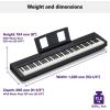 imageYAMAHA P71 88Key Weighted Action Digital Piano with Sustain Pedal and Power Supply AmazonExclusiveBlack