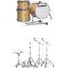 imageYamaha 5pc Shell Pack with a 22quot Kick 14 Snare Drum in Cranberry Red for Students and Working Drummers SBP2F50CRNatural Wood