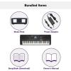 imageYamaha 76Key TouchSensitive Advanced Portable Keyboard with ProQuality Sound Music Rest and Power Adapter PSREW425Keyboard  Compact Sustain Pedal