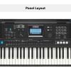 imageYamaha 76Key TouchSensitive Advanced Portable Keyboard with ProQuality Sound Music Rest and Power Adapter PSREW425Keyboard