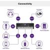 imageYamaha 76Key TouchSensitive Advanced Portable Keyboard with ProQuality Sound Music Rest and Power Adapter PSREW425Keyboard
