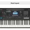 imageYamaha 76Key TouchSensitive Advanced Portable Keyboard with ProQuality Sound Music Rest and Power Adapter PSREW425Keyboard