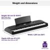 imageYamaha 88Key Weighted Digital Piano with Foot Switch and Music Rest BlackFurniture Stand Sold Separately 16764 x 4572 x 2032 cm DGX670BBlack