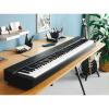 imageYamaha 88Key Weighted Portable Digital Piano Keyboard with Music Rest Sustain Foot Switch Builtin Speakers USB Connectivity Black P45BBlack