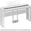 imageYamaha 88Key Weighted Portable Digital Piano Keyboard with Music Rest Sustain Foot Switch Builtin Speakers USB Connectivity Black P45BWhite