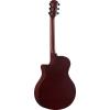 imageYamaha APX600 NA Thin Body AcousticElectric Guitar NaturalSmoky Black Matte