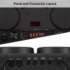imageYamaha DD75 Portable Digital Drums with 2 Pedals Drumsticks and PA130 Power Adapter