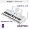 imageYamaha EZ300 61Key Portable Keyboard with Lighted Keys and PA130 Power Adapter