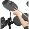 imageYamaha Electronic Drum Set with 400 Premium Customizable Sounds USB AudioMIDI Quiet Pads Silent Kick Pedal and Smart Apps Included DTX402KDrums Only