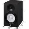 imageYamaha HS7 100Watt Series Monitor Black 65quotBlack