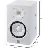 imageYamaha HS7 100Watt Series Monitor Black 65quotWhite