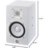 imageYamaha HS7 100Watt Series Monitor Black 65quotWhite