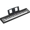 imageYamaha Piaggero 61Key UltraPortable Digital Piano Touch Sensitive Metronome Recording Function White NP15WHBlack