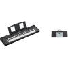 imageYamaha Piaggero 61Key UltraPortable Digital Piano Touch Sensitive Metronome Recording Function White NP15WHBlack