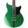imageYamaha Revstar Standard RSS20L BL LeftHanded Electric Guitar with Gig Bag BlackFlash Green