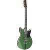 imageYamaha Revstar Standard RSS20L BL LeftHanded Electric Guitar with Gig Bag BlackFlash Green