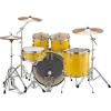 imageYamaha Rydeen 5Piece Drum Set With 22quot Bass Drum Floor Tom 2 Toms With Ball Clamp And Wood Snare Drum Orange GlitterMellow Yellow