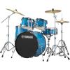 imageYamaha Rydeen 5Piece Drum Set With 22quot Bass Drum Floor Tom 2 Toms With Ball Clamp And Wood Snare Drum Orange GlitterSky Blue