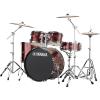 imageYamaha Rydeen 5pc Shell Pack with 22quot Bass Drum Fine BlueBurgundy Glitter