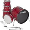 imageYamaha Rydeen 5pc Shell Pack with 22quot Bass Drum Fine BlueHot Red