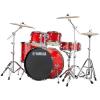 imageYamaha Rydeen 5pc Shell Pack with 22quot Bass Drum Fine BlueHot Red