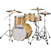 imageYamaha 5pc Shell Pack with a 22quot Kick 14 Snare Drum in Cranberry Red for Students and Working Drummers SBP2F50CRNatural Wood