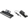 imageYamaha 76Key TouchSensitive Advanced Portable Keyboard with ProQuality Sound Music Rest and Power Adapter PSREW425Keyboard  Foot Pedal