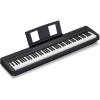 imageYamaha 88Key Weighted Portable Digital Piano Keyboard with Music Rest Sustain Foot Switch Builtin Speakers USB Connectivity Black P45BBlack