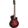 imageYamaha APXT2 34Size AcousticElectric Guitar  BlackDark Red Burst