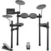 imageYamaha Electronic Drum Set with 400 Premium Customizable Sounds USB AudioMIDI Quiet Pads Silent Kick Pedal and Smart Apps Included DTX402KDrums Only