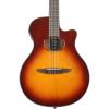 imageYamaha NCX5 NT Cutaway AcousticElectric NylonString Classical Guitar With Reinforced Carrying Bag  NaturalBrown Sunburst