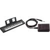 imageYamaha Piaggero 61Key UltraPortable Digital Piano Touch Sensitive Metronome Recording Function White NP15WHBlack