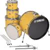 imageYamaha Rydeen 5Piece Drum Set With 22quot Bass Drum Floor Tom 2 Toms With Ball Clamp And Wood Snare Drum Orange GlitterMellow Yellow