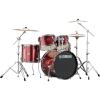 imageYamaha Rydeen 5pc Shell Pack with 22quot Bass Drum Fine BlueBurgundy Glitter