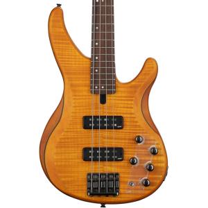 imageYamaha 5 String Bass Guitar Right Handed Translucent Brown TRBX505 TBNMatte Amber