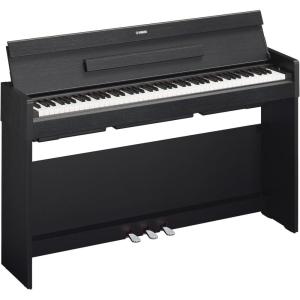 imageYamaha Arius 88Key Weighted Action Digital Aspiring Musicians CFX Concert Grand Piano Voice 3Pedal Unit Bench Included Classic Upright Design Dark Rosewood YDP145RBlack