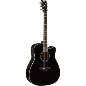 imageYamaha FSX830C Small Body Solid Top Cutaway AcousticElectric Guitar NaturalBlack