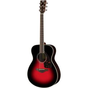 imageYamaha FSX830C Small Body Solid Top Cutaway AcousticElectric Guitar NaturalDusk Sun Red
