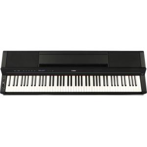 imageYamaha PS500 88key Smart Digital Piano wStream Lights Technology PA500C Power Adapter and FC4A Sustain Pedal BlackBlack