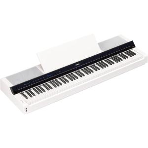 imageYamaha PS500 88key Smart Digital Piano wStream Lights Technology PA500C Power Adapter and FC4A Sustain Pedal BlackWhite