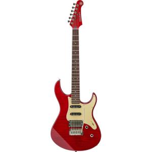 imageYamaha Pacifica PAC611HFM TBL SolidBody Electric Guitar Translucent BlackFired Red