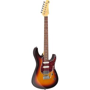 imageYamaha Pacifica Standard Plus Electric Guitar Maple Fingerboard With Gig Bag Ash PinkDesert Burst